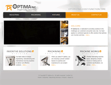 Tablet Screenshot of pioptima.com